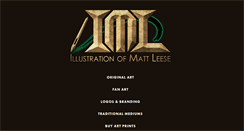 Desktop Screenshot of mattleese.com